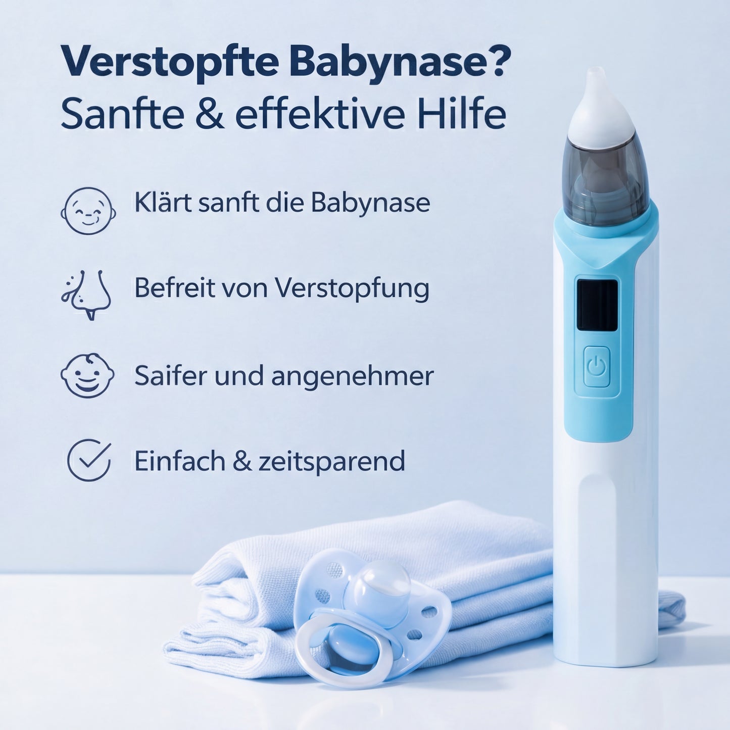 SniffBaby Pro - leise Hilfe, sofort Spürbar.